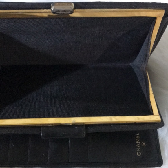 Wild stitch Chanel kids wallet lamb skin - Picture 5 of 14